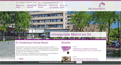 Desktop Screenshot of evk-castrop-rauxel.de